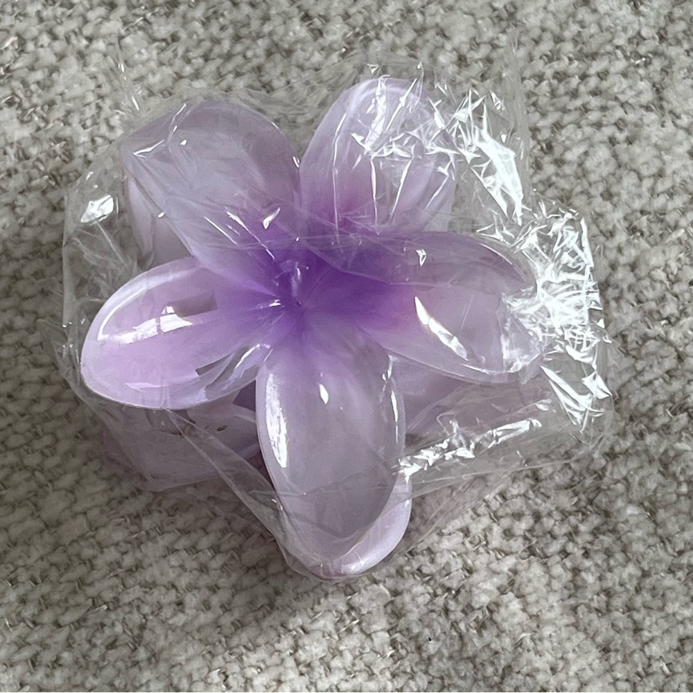 Red Dress Boutique Purple Flower Hair Accessory